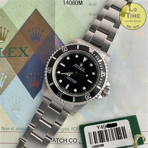 rolex 14060m seriale v|rolex 14060m review.